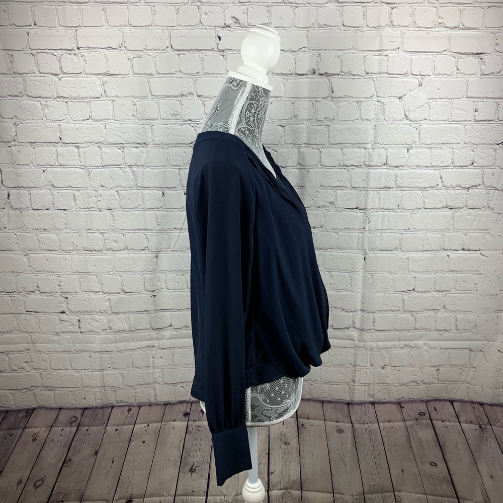 Philosophy Blue long sleeve blouse SZ Small - Picture 3 of 8